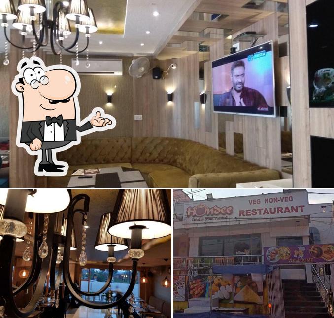 The interior of Handee Restaurant