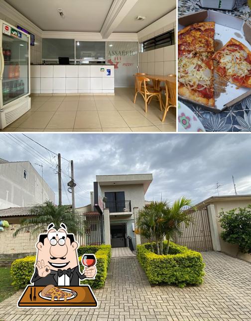 Peça diferentes tipos de pizza