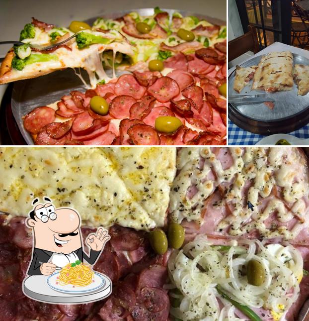 Espaguete carbonara em O Casarão