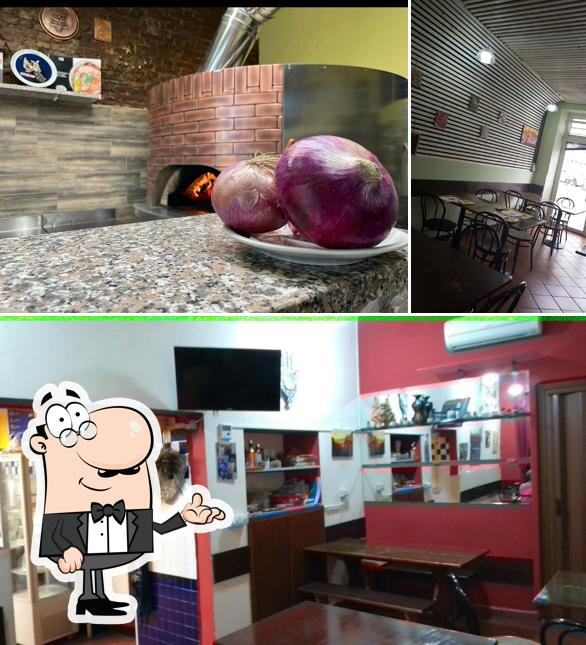 Gli interni di Da Rita