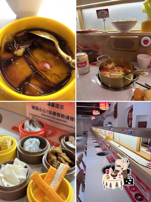 Ramen à YUXIANGTING-buffet à volonté 御香亭旋转自助火锅