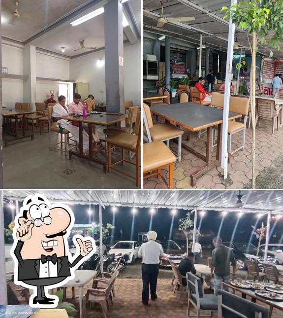 The interior of Shri Mahadev restaurant