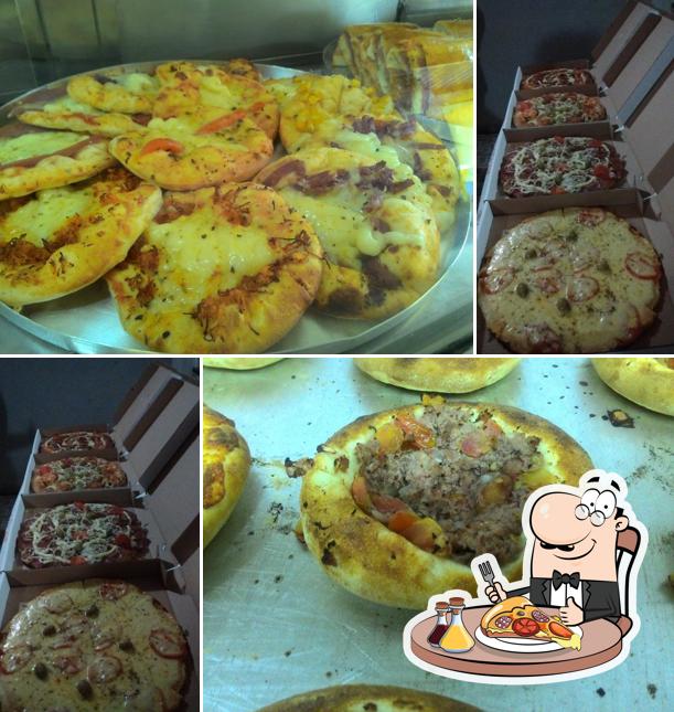 Escolha diversos tipos de pizza