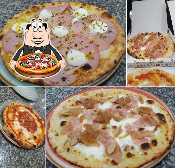 A La Signora, puoi goderti una bella pizza