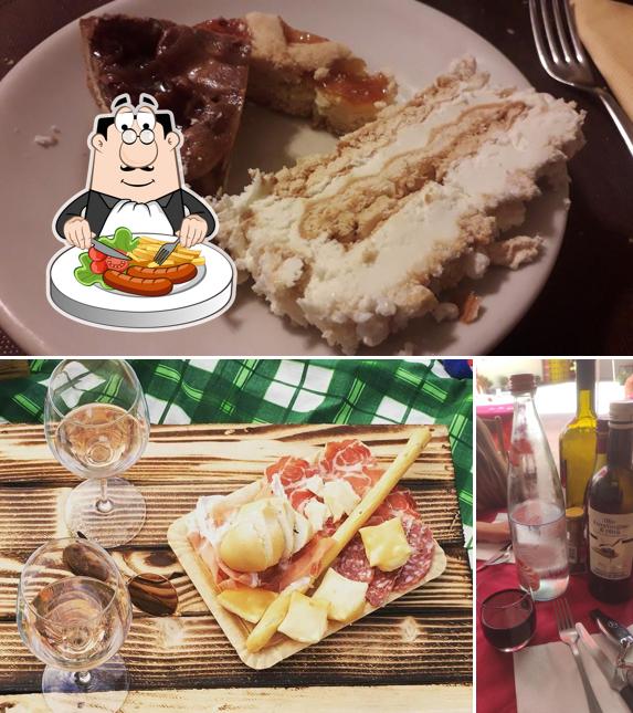 Cibo al Trattoria Dei Cacciatori