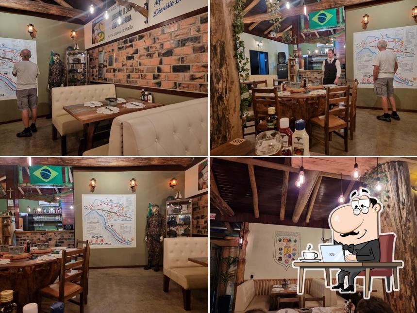 O interior do Montese Pizzaria l Pizza em Rodeio