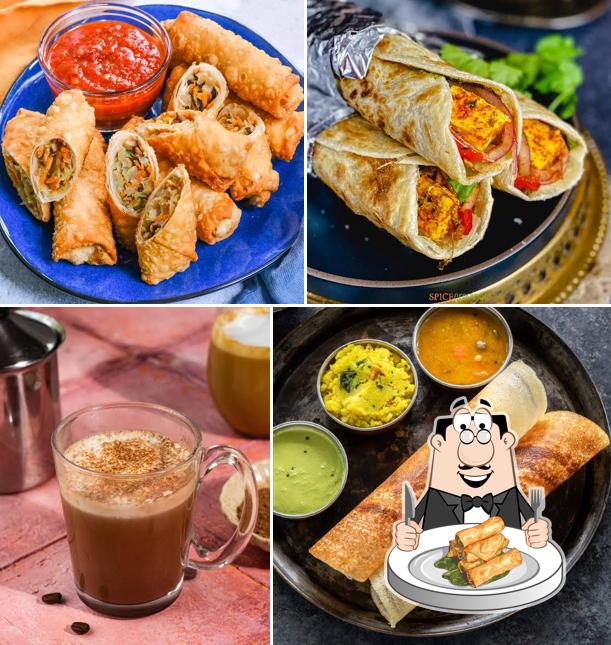 Spring rolls at The Flavour Adda