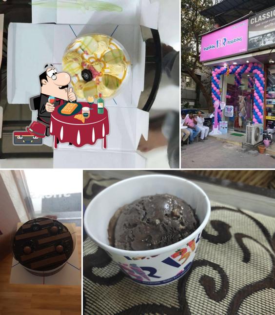 Waffles at Baskin Robbins