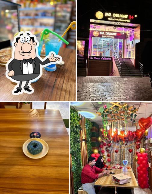 Check out how Mr Delight 24 Café & Bakery #Best Bakery and Cafe looks inside