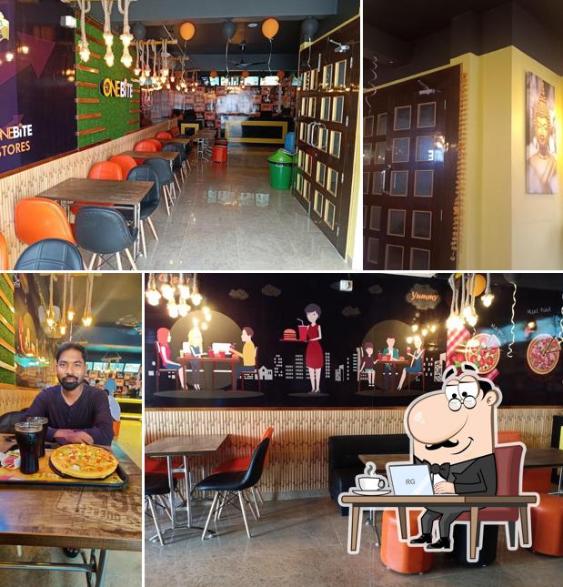 The interior of One Bite Chapra