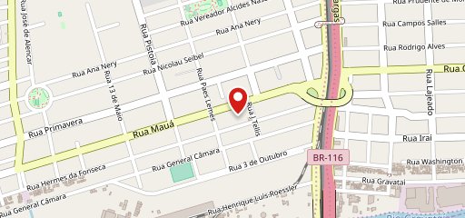 Xis 08&80 Lanches no mapa