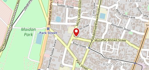 100mt.Parkstreet Banquet on map