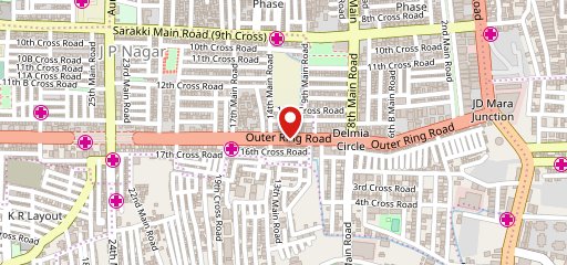 154 Breakfast Club - JP Nagar on map