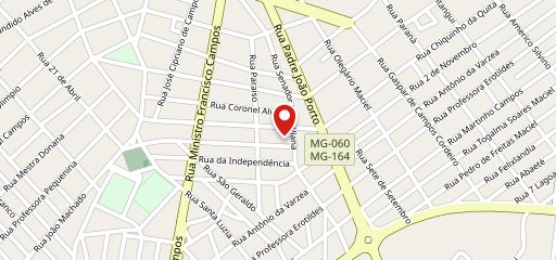 2 reais Lanches no mapa