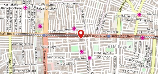 AB's - Absolute Barbecues BTM Layout, Bangalore on map