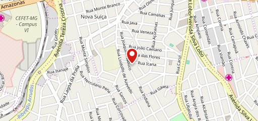 585 Hamburgueria no mapa