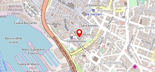 7 Sensi cucina decontaminata sulla mappa