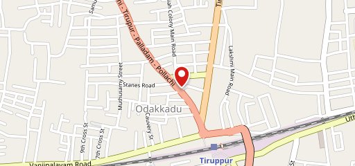 Cafe Mellow Tirupur on map