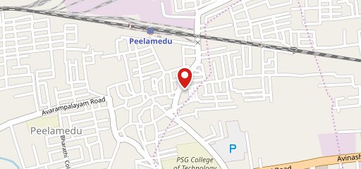 A.M Biriyani Hotel ellaithotam peelamedu on map