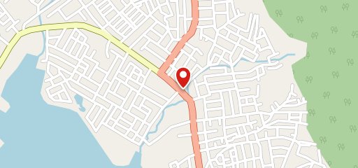 A one fast food on map