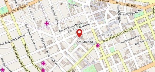 A Ostra Bêbada no mapa