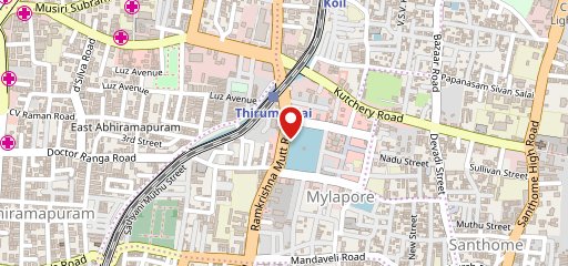 Adyar Ananda Bhavan - A2B on map