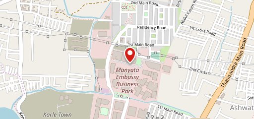 Aaha Andhra @ Manyata on map