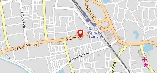 Aaliya Chinese, Pavbhaji and pulav on map