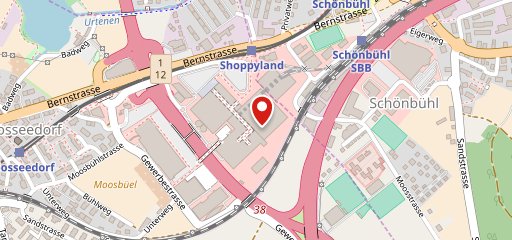 Aare Garten / Migros Personal Restaurant sulla mappa