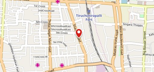Aasife Biriyani Trichy on map