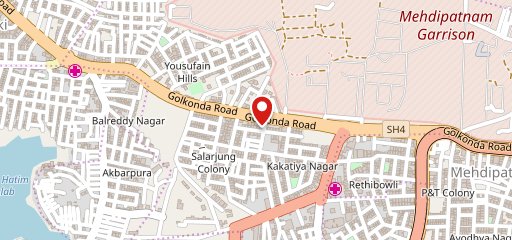 Aazebo - The Royal Arabian Restaurant Tolichowki on map