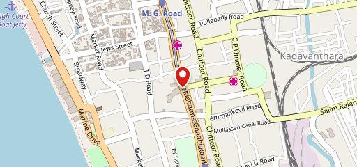 Abad Plaza Kochi on map