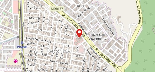 Abar Khabo, Qutab Plaza Market , DLF Phase - 1 on map