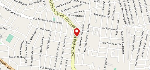 Açai lanches e porções é Demais no mapa