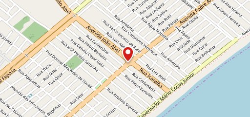 Açaí Lambaky no mapa