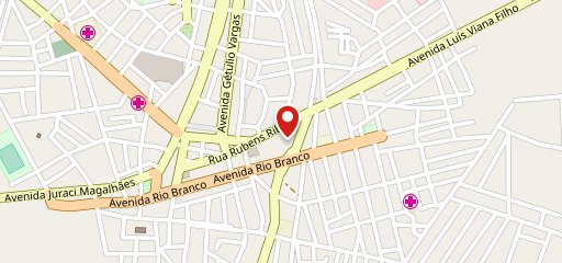 Acarajé e Cia no mapa