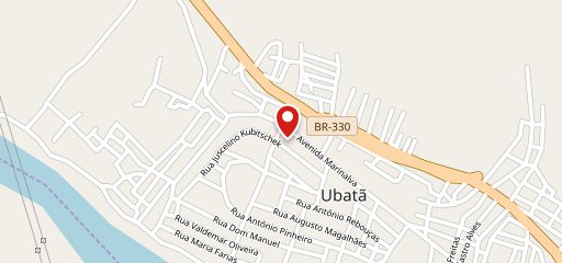 Acarajė da Tinna no mapa