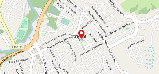 Aconchego café Extrema no mapa
