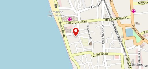 Adaminde Chayakada Kozhikode Beach on map