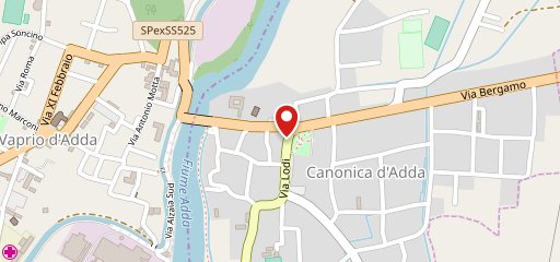 Addakebab Canonica d'Adda sulla mappa