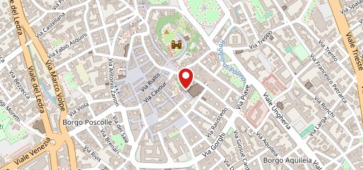 ADORO Cafè UD sulla mappa