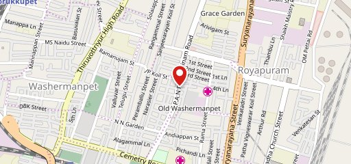 Adyar Ananda Bhavan - A2B on map