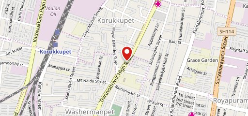 Adyar Ananda Bhavan - A2B on map