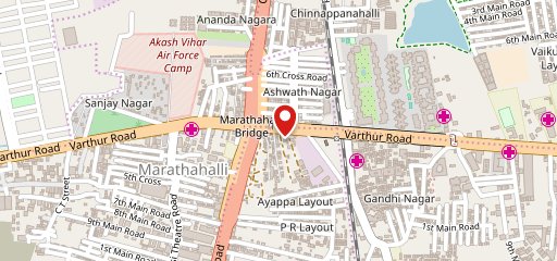 Adyar Ananda Bhavan - A2B Cloud Kitchen on map