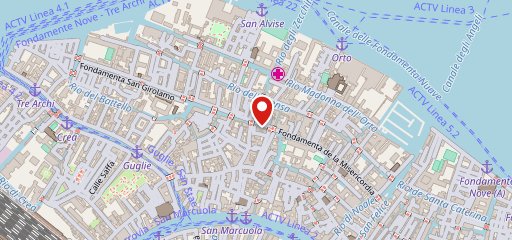 Bacaro ae Bricoe sulla mappa