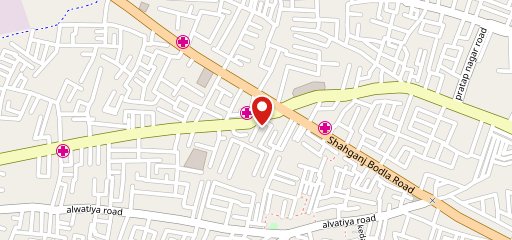 Agra Burger Club on map