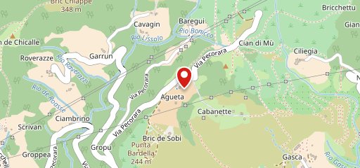 Ristorante Agueta du Sciria sulla mappa