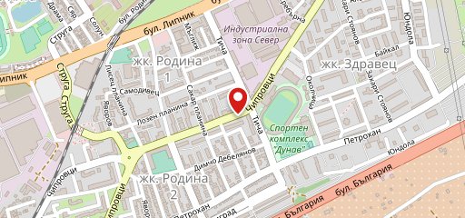 Bistro "Aquarium" sur la carte