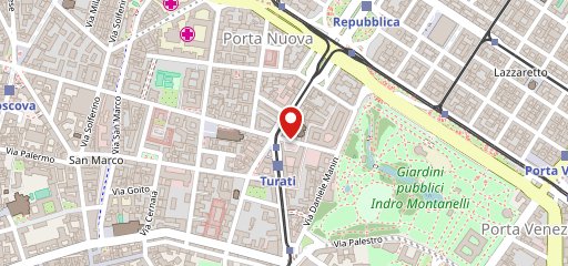 AL BACIO Turati - Colazioni, Pranzi, Aperitivi e Cene Casual Gourmet sulla mappa