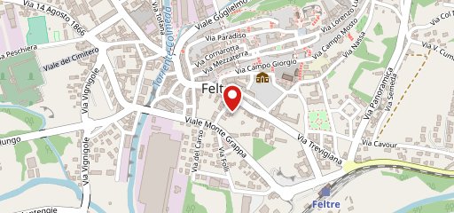 Trattoria Pizzeria Al Cappello sulla mappa